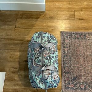 Paisley Print Duffel Bag